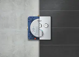 Душова система прихованого монтажу Grohe Grohtherm Smartcontrol з New Tempesta 250 UA26415SC6, Хром - мініатюра 7