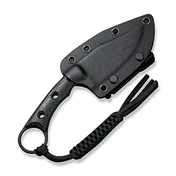 Ніж фіксований тактичний Civivi Midwatch, (8.6 см) N690 / Micarta чорний - мініатюра 9