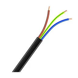 Кабель силовий Укркабель ВВГнгд-0.66 3x1.5 (34-00003)