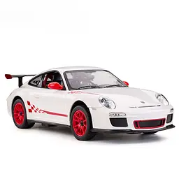 Машинка Porsche GT3 білий RASTAR модель 1:14 Автомобіль на дистанційному керуванні + пульт