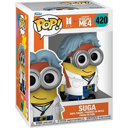 Ігрова фігурка Funko Pop! Illuminations despicable me 4 BTS Suga (85968) - мініатюра 2