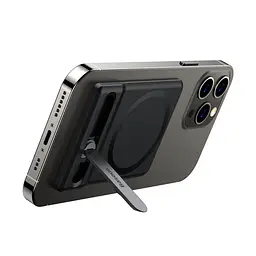Підставка для телефону Baseus Foldable Magnetic Bracket LUXZ010001 Black - мініатюра 4