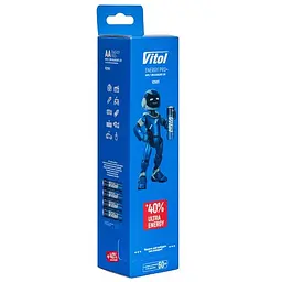 Батарейка Vitol V21011 лужна LR06 AA (4/60 шт)