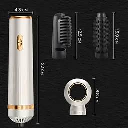 Фен для волосся Gemac And LY-945 швидке сушіння 3 в 1 - мініатюра 3