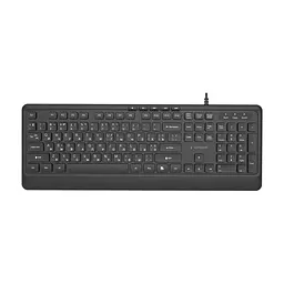 Клавіатура Gembird Slim Multimedia USB Black (KB-MCH-05-CYRL)