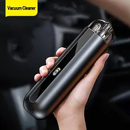 Автопылесос Baseus A2 / 75W /Сухая уборка / Аккумуляторный / 2 насадки / сумка / кабельType-C (CRXCQA2-01) - мініатюра 4