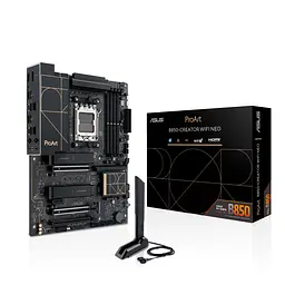 ASUS Материнська плата ASUS PROART B850-CREATOR WIFI NEO sAM5 B850 4xDDR5 M.2 HDMI DP USB Type-C Wi-Fi BT ATX - мініатюра 9
