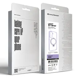 Чехол ArmorStandart Unit Stand для Samsung S24 Lavender - миниатюра 2