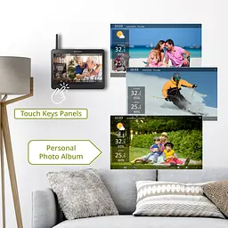 Метеостанція Bresser MeteoChamp 9-in-1 Wi-Fi Photo Frame (15196) - мініатюра 3