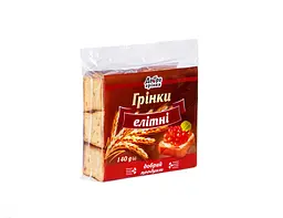 Грінки Елітні ТМ "Добра грінка", 140 г