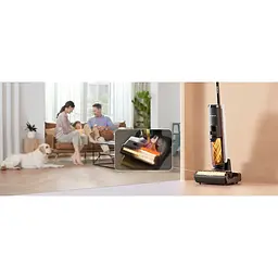 Ручний миючий акумуляторний пилосос Tineco Floor One S6 Flashdry Pet чорно-білий (FW144000DE) - мініатюра 15