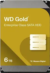 Жорсткий диск 6TB 3.5 7200 256MB SATA Gold WD teh0013531