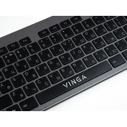 Клавіатура Vinga KB735 black-grey - мініатюра 8