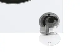 Прально-сушильна машина Haier фронтальна 9(6) кг 1400 A 60 см дисплей пара інвертор люк чорний прямий привод білий - мініатюра 8