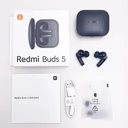 Навушники Xiaomi Redmi Buds 5 Black TWS з шумозаглушенням - мініатюра 9