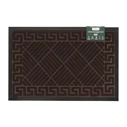 Килимок придверний Eco Fabric Смужки з кромкою коричневий 40 х 60 см (4060-113)