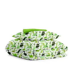 Дитяча постільна білизна в ліжечко GREEN DINO COSAS (4822053098775)