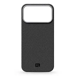 Защитный чехол для Apple iPhone 17 Pro Max, BlackIcon Kevlar MagCase, кевларовый, черный, панель, накладка с поддержкой MagSafe, противоударный, защита всего корпуса, усиленные углы, совместим с беспроводной зарядкой, ArmorStandart (ARM88531)