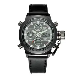 Наручний чоловічий годинник AMST Watch / Армійський чоловічий годинник з підсвіткою вологостійкий - мініатюра 2
