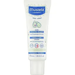 Крем від себорейних кірочок Mustela Bebe Cradle Cap Cream 40 мл - мініатюра 2
