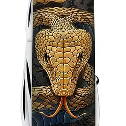 Ніж Victorinox Huntsman Zodiac 91мм 15функ Дерев'яна змія - мініатюра 7