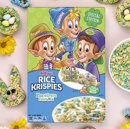 Сухий сніданок Kellogg's Rice Krispies Spring Breakfast Cereal 348г - мініатюра 4