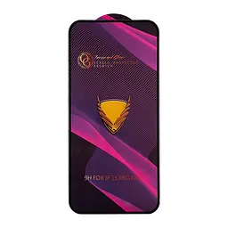 Захисне скло OG Apple iPhone 15 Pro Max Black