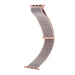 Ремінець Nylon Apple Watch 42/44/45/46/49 mm Pink Sand