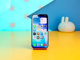 Смартфон Apple iPhone 15 Pro 128GB Natural Titanium (MTUX3) Б/В [173152] - мініатюра 2