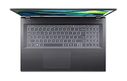 Ноутбук Acer Aspire 17 A17-51M 17.3 FHD IPS, Intel 7-150U, 32GB, F1TB, UMA, Lin, сірий (NX.J0JEU.004) - мініатюра 4