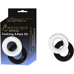 Набір ерекційних кілець Lovesecret Pack 02 2 шт (мульті)