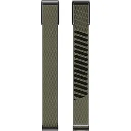 Ремінець ArmorStandart SuperKnit для Whoop 5.0 / MG Khaki with Silver (ARM90103) - мініатюра 4