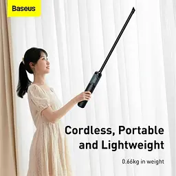 Бездротовий пилосос Baseus Home Use Vacuum Cleaner Dark Space H5 VCSS000101 - мініатюра 4