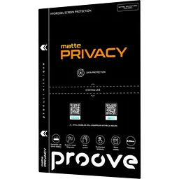 Гідрогелева захисна плівка Proove Hydrogel Screen Protection PRIVACY Size S Matte (GGPC22001110) [62056] - мініатюра 2
