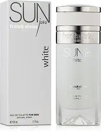 Оригінал Franck Olivier Sun Java White For Men 50 мл туалетна вода