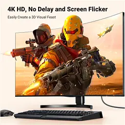 Кабель мультимедійний Ugreen DisplayPort M - HDMI M V2.0 4K 30Hz DP125 чорний 2 м (35842) - мініатюра 5