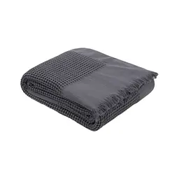 Покривало Lotus Home - Egi антрацит 240x260 - мініатюра 6