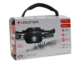 Налобний ліхтар Ledlenser H7R Signature заряджається 1200/700/15 - мініатюра 3
