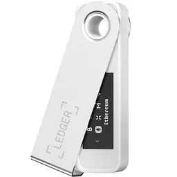 Апаратний гаманець для криптовалют Ledger Nano S Plus Mystic White (LNSPMW) - мініатюра 2