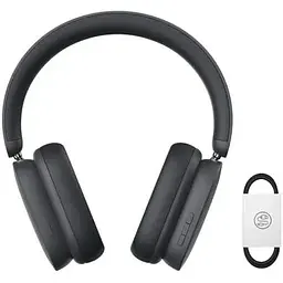 Навушники Baseus Bowie H1 Noise-Cancelling Wireless Headphones NGTW230013 Grey - мініатюра 3