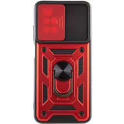 Чохол Ummi Camshield Serge Ring для Xiaomi Redmi 10 Червоний / Red - мініатюра 2