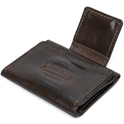 Шкіряна візитниця GRANDE PELLE 7х10х1,5 см acs0018799 - мініатюра 3