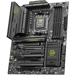 Материнська плата MSI MAG AM5 X870E Tomahawk WIFI, X870E, 4xDDR5, Int.Video (CPU), 4xSATA3, 4xM.2, 1xPCI-E 5.0 x16, 1xPCI-E 4.0 x16, 1xPCI-E 3.0 x16, ALC4080, 8126VB, WiFi 7, Bluetooth 5.4, 13xUSB 3.2 / 8xUSB 2.0, HDMI/2xType-C, ATX - мініатюра 3