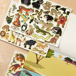 Набір наліпок Melissa & Doug Місця існування тварин багаторазові (MD14196) - мініатюра 4