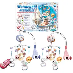 Музична карусель WToys озвучена українською з пультом (В асортименті)| 34608 - мініатюра 2