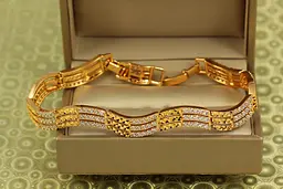 Браслет Xuping Jewelry Хвиля життя 18 см золотистий