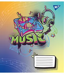 Нотний зошит Yes А5/12 Boombox style упаковка 25 шт. (766259) - мініатюра 4