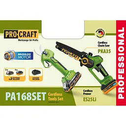 Набір акумуляторного інструменту Procraft PA168SET (2 АКБ) - мініатюра 2