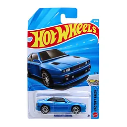 Базова машинка Hot Wheels Factory Fresh Maserati Shamal блакитна (5785) JJH92-N521 - мініатюра 2