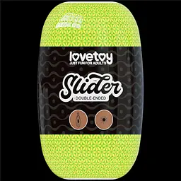 Подвійний мастурбатор Lovetoy Slider Double-Ended Vagina and Anus (коричневий) - мініатюра 3
